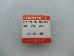Wechsler Förster FB 220, 222, 228, 251, 253, 255, reverser, part 1485, Foerster - Bild 1 von 3