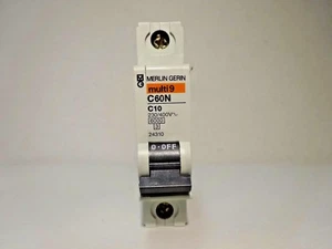 MERLIN GERIN MULTI9 C60N C10 #24310, CIRCUIT BREAKER 230/400V - Picture 1 of 4