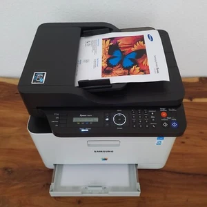 Samsung Xpress C480FW Laser Multifunktions 4-in-1 Farben Drucker. Volle Toner - Bild 1 von 8
