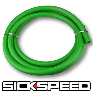 2 METERS GREEN SILICONE HOSE FOR HIGH TEMP VACUUM ENGINE BAY DRESS UP 12MM D - Picture 1 of 1