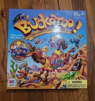 Milton Bradley Buckaroo Game Saddle Stacking Buckeroo Preshool Fun  Missing 1 Pc - Image 1 of 4