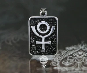 Colgante Hades Colgante de Plata Hades Colgante de Plata Colgante de Sello Hades - Imagen 1 de 4