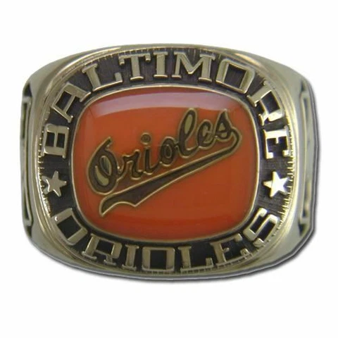 Baltimore Orioles Classic Goldplated MLB Ring Cover