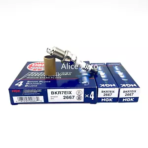 6 x NGK Iridium IX Spark Plugs BKR7EIX Colder Heat Range 7 Modified/Turbo/Tuned - Picture 1 of 1