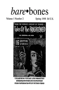 bare bones #2 Richard Prather Bob Wilkins Somewhere in Time - 2020 reprint - Picture 1 of 1