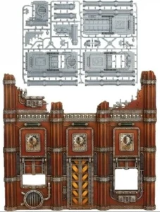 Walls Pillars Manufactorum sprue G Sanctum Administratus Warhammer 40K Gelände - Bild 1 von 1