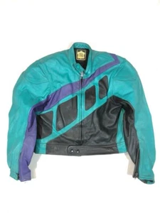 Hein Gericke Avangarde Leather Moto Racing Jacket Vintage - Picture 1 of 9