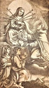 COLLECTION DE 41 ESTAMPES DE LA VIERGE MARIE. GRAVURES. ESPAGNE. XVIII-XIX - Bild 1 von 1