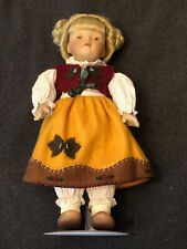 1999 Goebel Hummel Doll With Stand- 13"