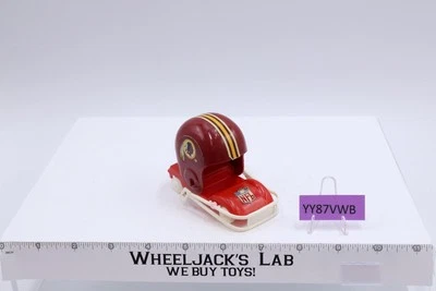 Capacete de futebol americano Washington Redskins NFL carro buggy vermelho Sportoys década de 1970 vintage - Imagem 1 de 3