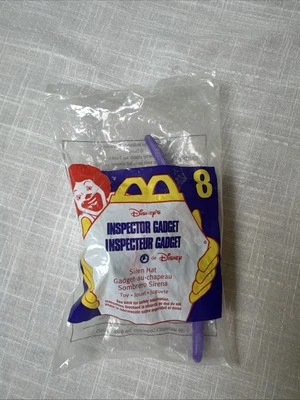 McDonald’s 1999 Kids Happy Meal #8 Inspector Gadget Siren Hat Promo Toy New - Image 1 of 4