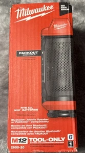 Milwaukee 2955-20 M12 12V PACKOUT Haut-parleur de chantier sans fil Bluetooth - Outil nu - Photo 1/2