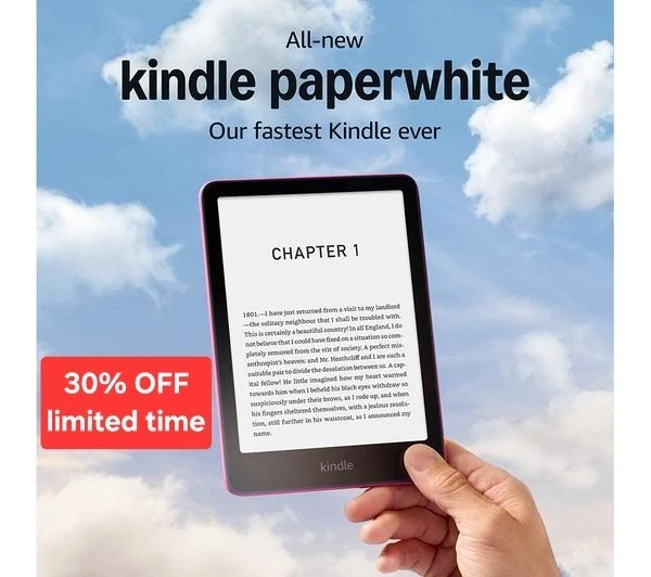 Amazon Kindle Paperwhite 7' 32GB 12th Gen Newest Version Without Ads Rrp £190 - Image 1 of 3
