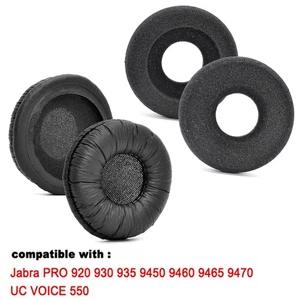 Coussinets d'oreilles pour Jabra PRO 920 930 935 9450 9460 9465 9470/UC VOICE 550 ADE - Photo 1/19