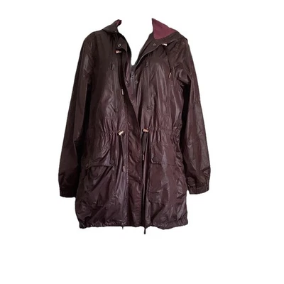 Chaqueta Lou & Grey Mujer Muy Suave Cremallera Completa Con Capucha Talla Embalable Suave Borgoña Foto 1 de 4