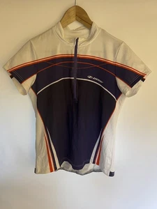 Ziener Radtrikot Nelsa 1/2 Zip | Damen | Lila/Weiß | Small | - Bild 1 von 9