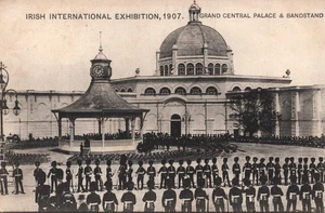 Irische Internationale Ausstellung 1907 Grand Central Palace Musikpavillon Postkarte 1904 - Bild 1 von 2