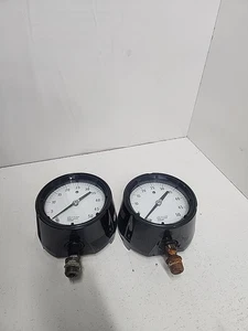 ASHCROFT 250-2362-B (2 Stück) DRUCKMESSER 0-50 PSI 316 ROHR STAHL SOCKEL *GEBRAUCHT* - Bild 1 von 10