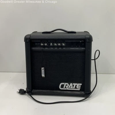 Crate GX-15 Black Guitar Amplifier Untested - Image 1 of 4