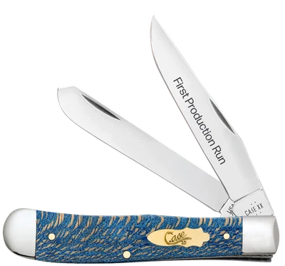 Cuchillo Case xx Trapper Smooth 1st Run Blue Sycamore 93730 1/250 Foto 1 de 3