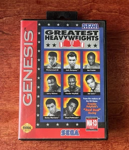SEGA GENESIS GREATEST HEAVYWEIGHTS HEAVY WEIGHTS BOXING GAME - No Manual - Imagen 1 de 9