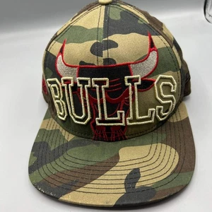 Chicago Bulls Mütze Herren Windy City Camouflage 9Fifty New Era Druckknopflasche Hartholz klassisch - Bild 1 von 8