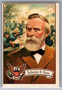 1956 Topps Presidenti degli Stati Uniti - Rutherford Hayes #22 - VG *TEXCARDS* - Foto 1 di 2