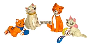 Bullyland 12449 + 12450 + 12451 + 12452 "Gli Aristogatti" serie da 4 Figure - Imagen 1 de 5