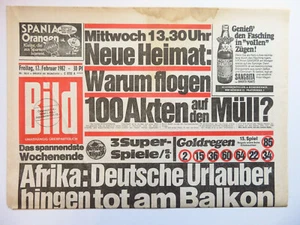 Bild Zeitung 12.2.1982, Lesly Anne Down, Charlene Tilton, Elke Sommer - Bild 1 von 2