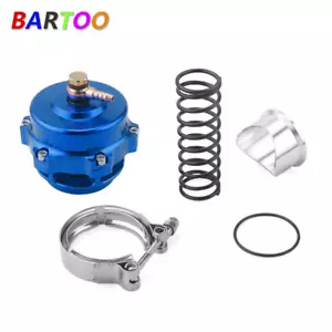 50mm BOV 35PSI Tial V-Band Blow Off Valve Dump Valve with Flange Spring Blue - Picture 1 of 8