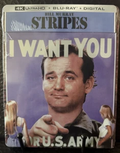 STRIPES (4K UHD + BLU-RAY + DIGITAL* - LIMITED EDITION STEELBOOK) - Picture 1 of 2