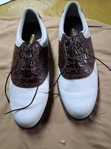 footjoy golf shoes 53558 size 8w - Picture 1 of 10