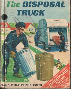 The Disposal Truck Vintage Children's Book 1969 - Picture 1 of 2