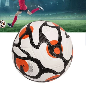 Sports Soccer Ball for In/Outdoor PU Training Football Match Ball Size5 for Kids - Picture 1 of 21