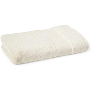 Toalla de baño Ralph Lauren Sanders algodón liso 30" x 56" (lino crema) - Imagen 1 de 3