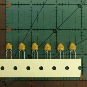 KEMET Radial Tantalum CAPACITOR 2.2uF 35V T398C225M035AS 3 LEADS RARE  8pcs - Picture 1 of 1