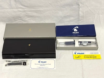 Pluma Estilográfica Pilot NAMIKI CAPLESS Azul Oscuro Plumín Medio FCN-1MR-DL-M Foto 1 de 4