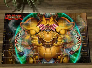 YuGiOh Exodia the Forbidden One Spielmatte TCG CCG Sammelkarte Spielmatte Mauspad - Bild 1 von 5