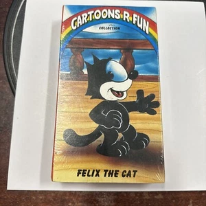 Vintage 1989 Cartoons R Fun Felix The Cat (VHS Tape Rare Collector's Item) NEW - Picture 1 of 5