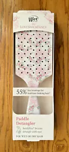 Wet Brush X LoveShackFancy PADDLE Detangler Hair Brush! Rose Beaux Pink! New! - Picture 1 of 2