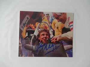 Rick Mears Autographed 4" X 3" Photo Slick - Picture 1 of 1