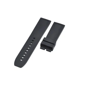 Correa de reloj de goma negra 22x20 mm para Breitling Diver Pro - Imagen 1 de 6