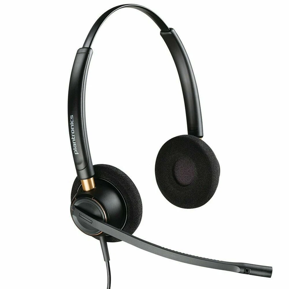 New Plantronics EncorePro HW520D Digital Noise-Cancelling Headset - P/N: 203192 - Image 1 of 1