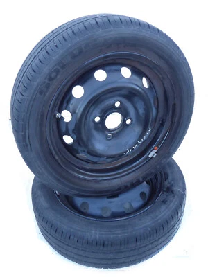 Kia Picanto II TA 2x Reifen Sommerreifen Kumho Solus KH17 165/60 R14 75H  - Bild 1 von 4