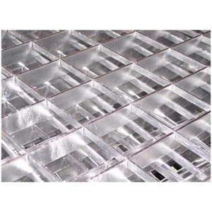 Einpress Gitterrost mit 30x30 er Masche, entsprechend nach DIN 24537, verzinkt - Bild 1 von 3