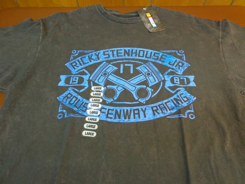 Ricky Stenhouse Jr. #17 Roush Fenway Racing  Nascar T-Shirt  Large  New  A0 Cover