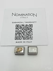 Authentic Nomination Aquarius Clear Classic CZ Gold - Picture 1 of 2