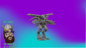 Modelo mecánico alternativo JHK-03 Jade Hawk para Battletech 6 mm-10 mm-15 mm - Imagen 1 de 1