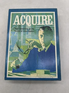 Acquire ~ High Adventure in High Finance 3M Bookshelf Board Game 1976 Complete - Picture 1 of 13