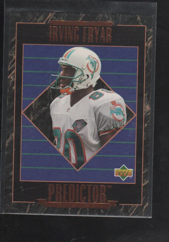 IRVING FRYAR 1995 UPPER DECK RETAIL PREDICTOR CARD #RP28 - Image 1 of 1